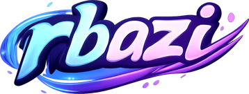 rbazi logo on warm brown navigation bar